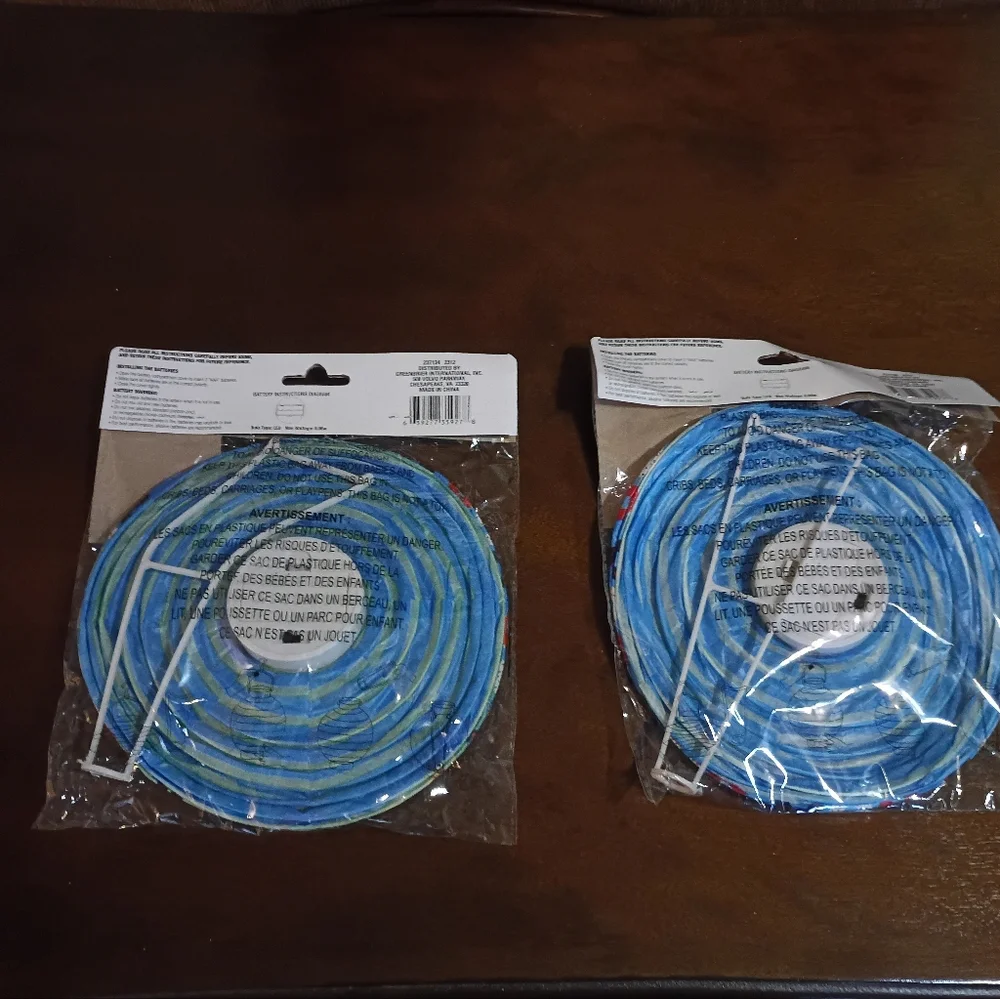 Blue Paper USA Lantern String Lights - Pack of 2
